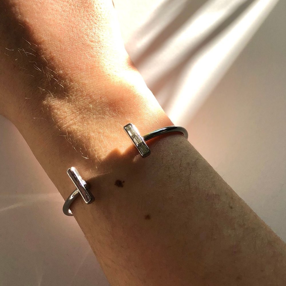 Silver Bangle Chloe + Isabel